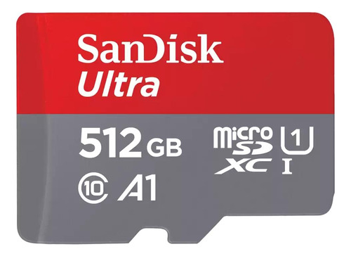 Tarjeta Microsd Sandisk Ultra 512 Gb 150mb/s Y Adaptador Sd