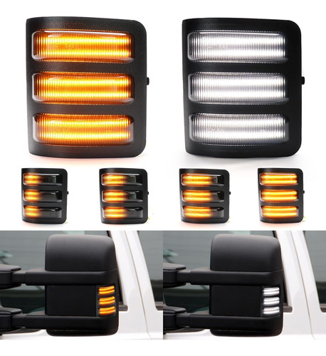 Switchback - Luces Led De Espejo Para Ford F250 F350 F450 F5