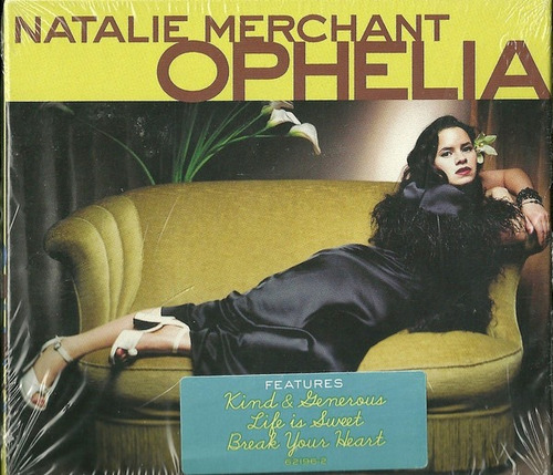 Cd Natalie Merchant Ophelia (dig) (usa)  -lacrado