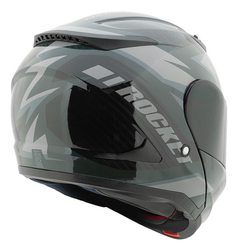 Casco Abatible Joe Rocket Rkt 300 Alter Ego Gris / Carbón