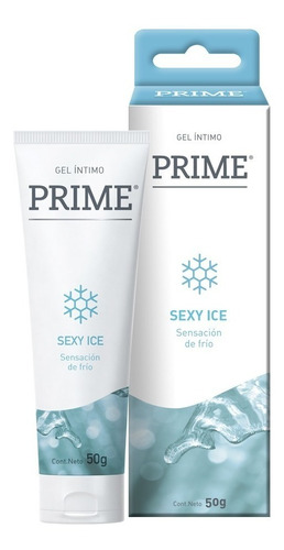 Gel Lubricante Intimo Prime Sexy Ice Frio X 50 Grs. 