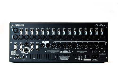 Imagen 4 de 4 de Consola Digital De Sonido Allen & Heath Qu-pac