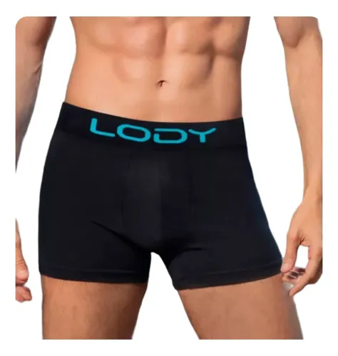 comprar Lody Boxer Hombre Algodon Y Lycra Liso Art. 742