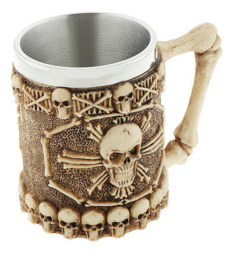 450 Ml De Cráneo Gótico Tankard Taza De Cerveza Taza Para