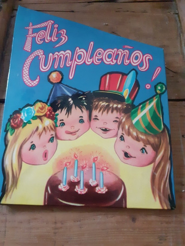 Antiguo Libro Pop-up / Feliz Cumpleaños