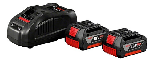 Starter Kit Cargador Rápido 18v+ 2 Bat. 18v 4 A.h Bosch