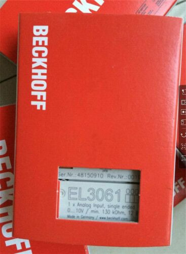 One New Beckhoff El3061 El 3061 Plc Moudule In Box Exped Wwx