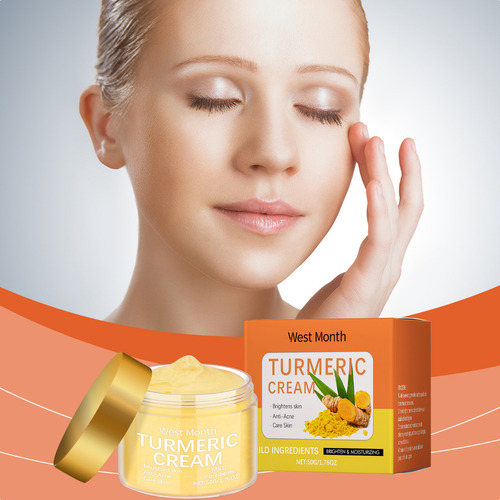 Crema Facial Con Cúrcuma West Month Que Ilumina E Hidrata, 1
