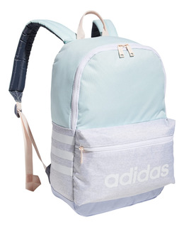 Mochila adidas Classic 3s, Jersey White/halo Mint Verde/viol