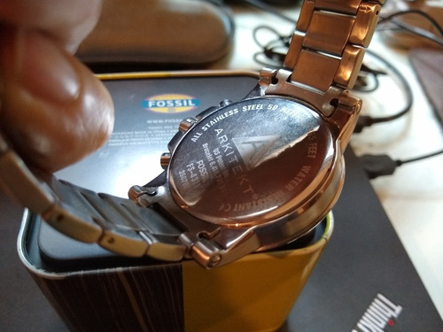 Relógio Cronógrafo Fóssil Original Na Caixa