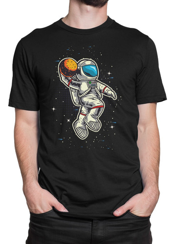 Polera Astronauta Basquetbol