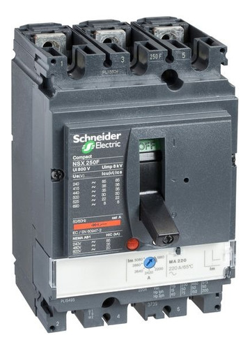 Interruptor Automatico 3p 160a 36ka Ref Lv516333 Schneider