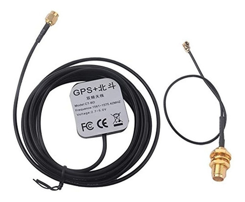 Antena Gps Activa Impermeable 3v-5v Dc, Conectores Sma Macho