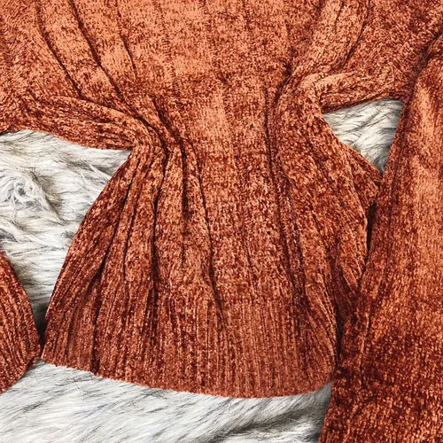 Conjunto Lã Mousse Luar Trança Calça Pantalona Tricô Inverno