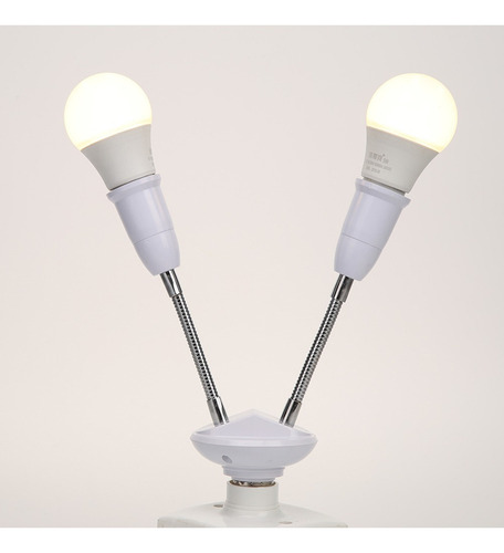 Soporte De Lámpara E27 Ajustable Para Adaptador De Luz Led