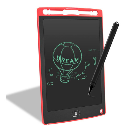 Lousa Mágica Tablet Infantil Digital 8,5 Polegadas Lcd Color Cor Vermelho