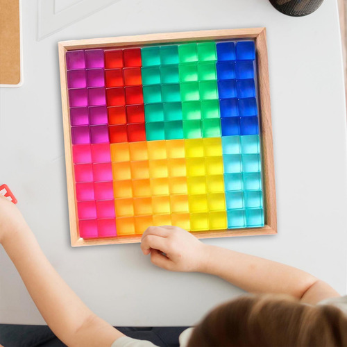Juego De Bloques De Cubos, Bloques De Construcción Lisos