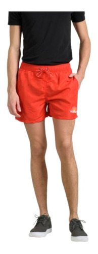 Short De Baño Wrangler Flynn Rojo