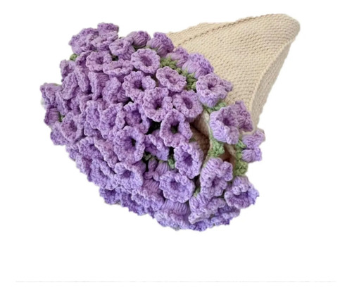 Diy Crochet Flowers Rose Bouquet Blanket Handmade Soft And