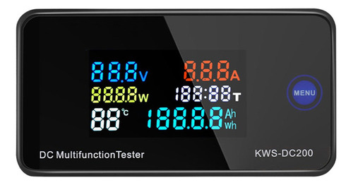 Amperímetro (10 A) Para Medidor De Energía Dc 0-200 V Kws Po