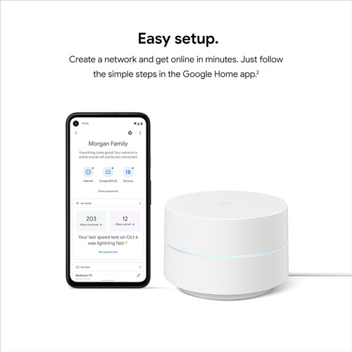 Google Wifi - Ac1200 - Sistema Wifi Mesh - Router Wifi - ...
