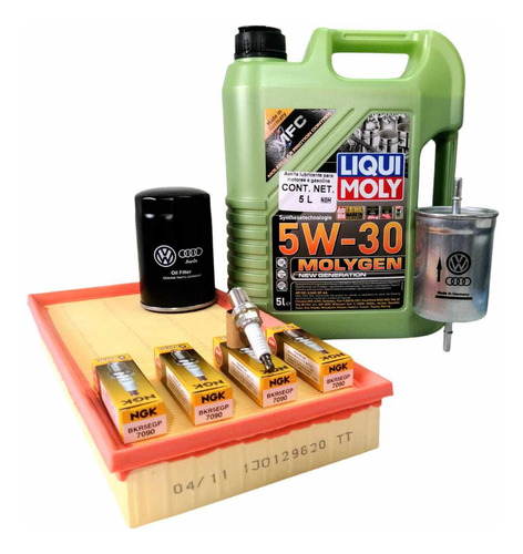 Kit Afinación Jetta A4 Clasico 2.0l (2013-2014) Liqui-moly