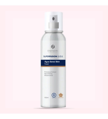 Água Sensi Skin 150ml Ellementti Momento de aplicação Dia/Noite Tipo de pele Sensível