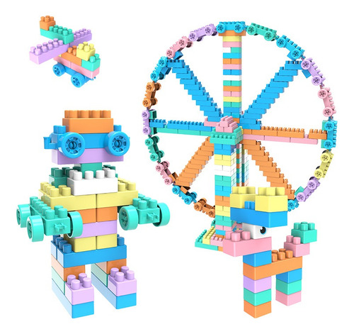 Bloques Grandes Montados, Juguetes Int. Niños 3+