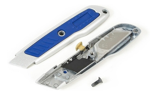 Navaja Cutter Trincheta Retráctil Aluminio Workpro W013006