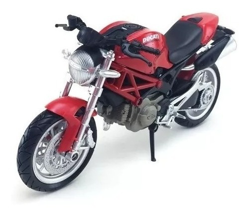 Moto A Escala Ducati Monster 1100 1:12 New Ray Playking