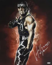 Comprar Poster Firmado Hollywood Hulk Hogan Wwe Nwo Wcw Autografo