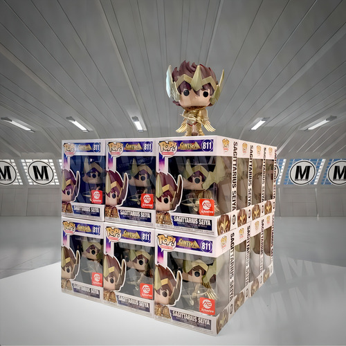 Boneco de ação Sagittarius Seiya 47864 da Funko Pop! Animação
