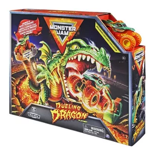 Set De Juego Monster Jam Vehículo Dragón Deluxe