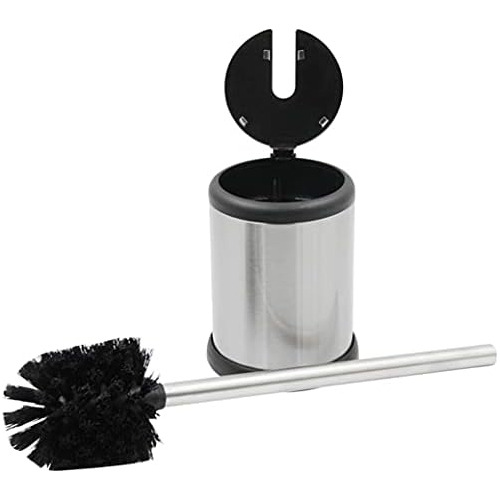 Stainless Steel Toilet Bowl Brush And Holder Bathroom C...