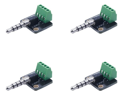 Tapones De Audio Treedix Para Microfono Estereo, 4 Pines,...