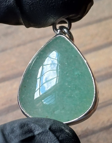 Dije Plata Jade Tailandia Auténtico Equilibrio Elegancia 25 Plateado