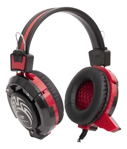 Fone Over-ear Gamer C3tech Ph-g10 Com Microfone E Luz Led