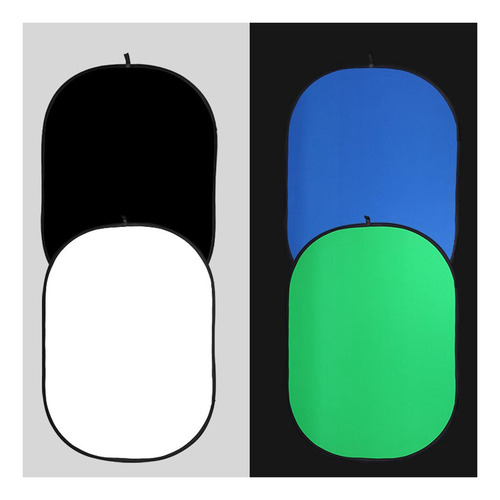 . Kit De Porta Pañuelos Portátil De 1 X 1,5 M, Color Blanco