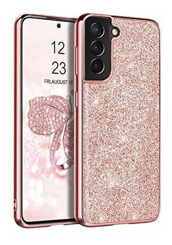 Para Samsung Plus Slim Fit Sparkle Bling Drop Protector Pc H