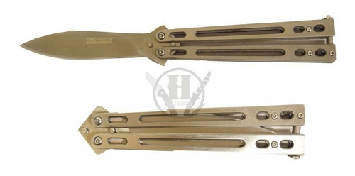 Navaja Mariposa Tactica Nf5813 Tac-force Balisong Jueguitos