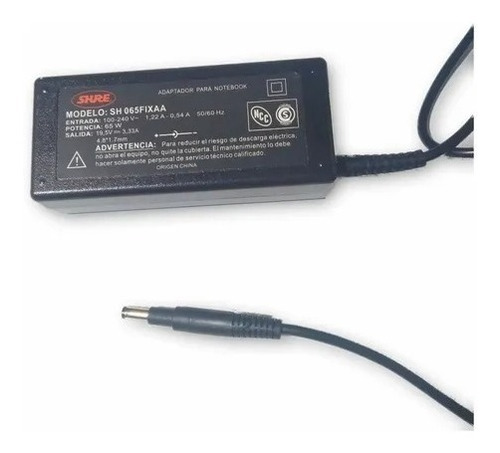 Imagen 3 de 10 de Cargador Notebook Universal 19,5v 3,33a Pin 4.8x1.7mm