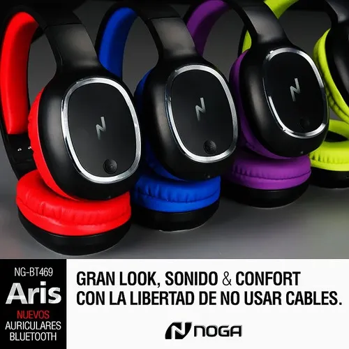 Auriculares bluetooth noga bt469 sales