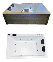 Comprar Tina De Hidromasajes + Deck + Luces Led Jacuzzi Garantía 