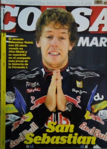Revista Corsa N°2059 Vettel Campeon F1.rossi Gano En La Plat