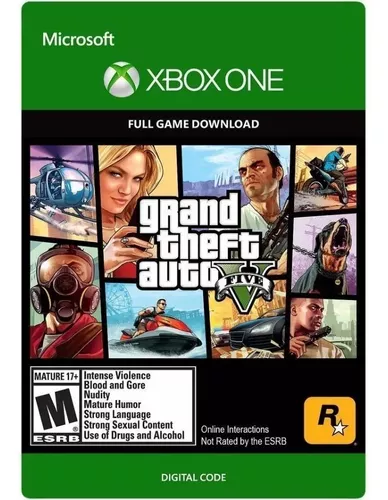 Grand Theft Auto V: Edição Premium - Xbox One - Cód 25 Digitos