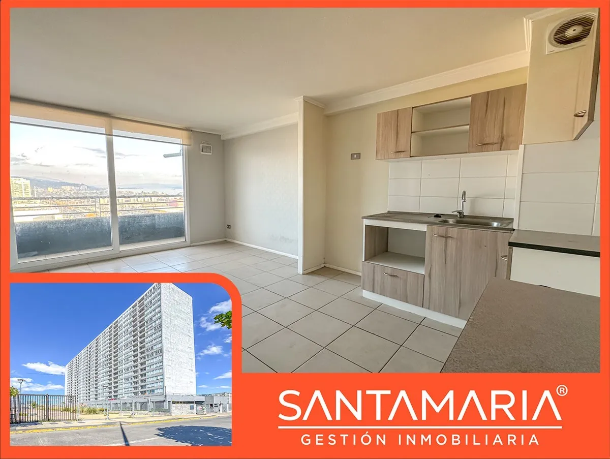 Imagen 1 de 12 de Arriendo Dpto 1 Dorm Con Estac En Rozas, Concepción Centro.