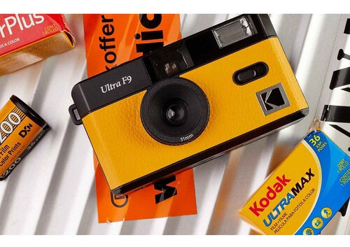 Cámara analógica Kodak Ultra F9 Reutilizable 35mm Amarelo