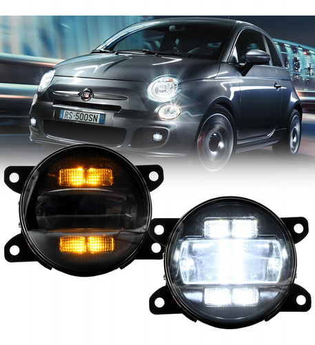 Nslumo Lampara Antiniebla Led Repuesto Fiat Switchback Ambar