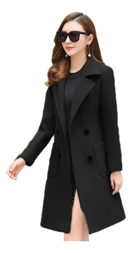 Abrigo Chaqueta Gabardina Dama Casual Formal Vestir Moda