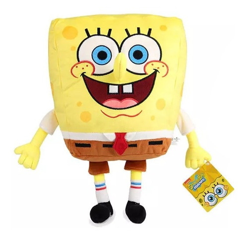 Peluche Bob Esponga 30 Cm Foto Real 